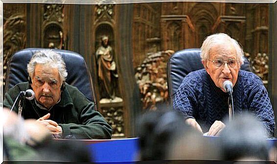 Pepe Mujica and Noam Chomsky