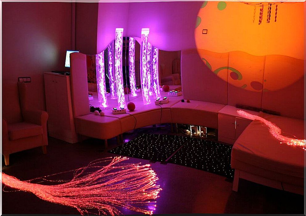 Snoezelen multisensory stimulus room