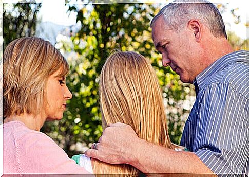 Parents with daughter