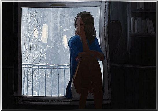 Girl by the window